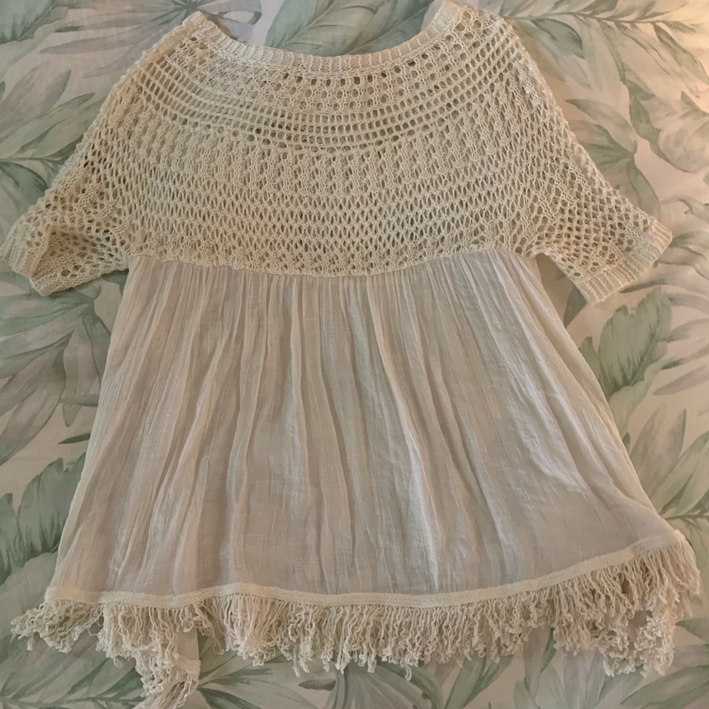 Bohemian crochet top